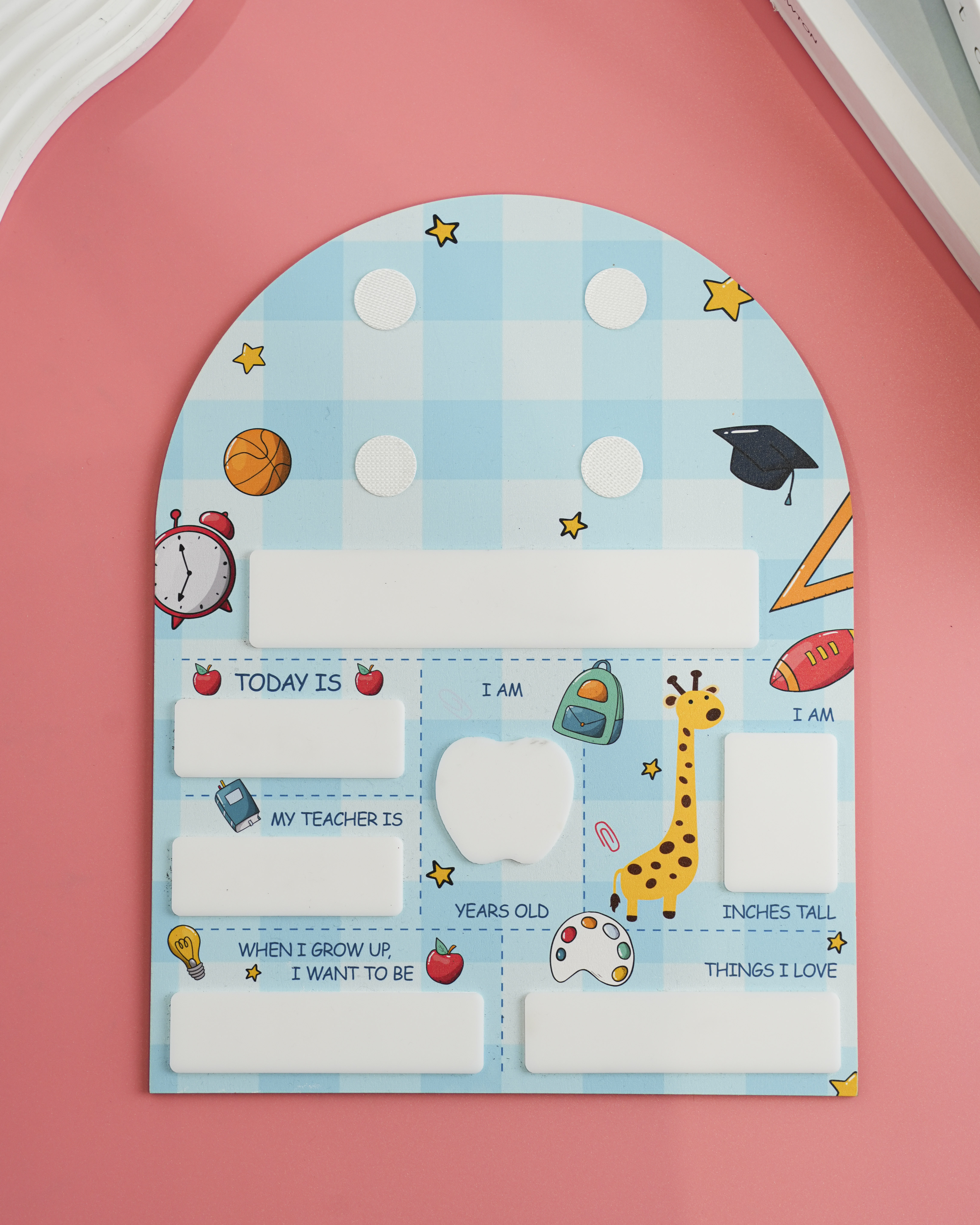 Custom Shape Reusable Wooden Sign
