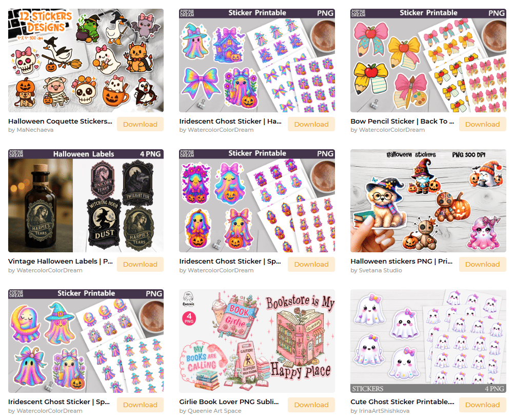 Sticker designs