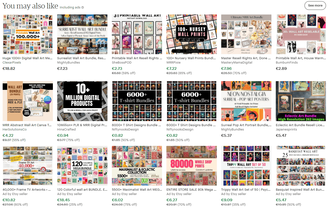 Wall art printables