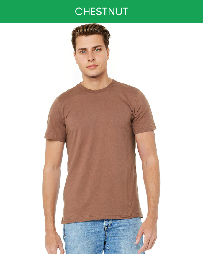 Bella canvas 3001 chestnut